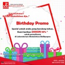 PROMO ULANG TAHUN